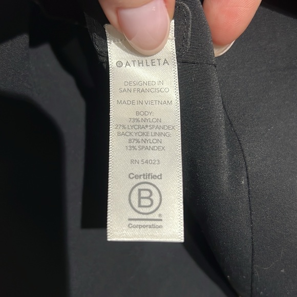 Ponte knit blazer with front button and pockets - Picture 4 of 4